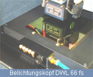 Foto: Belichtungskopf DWL 66 fs